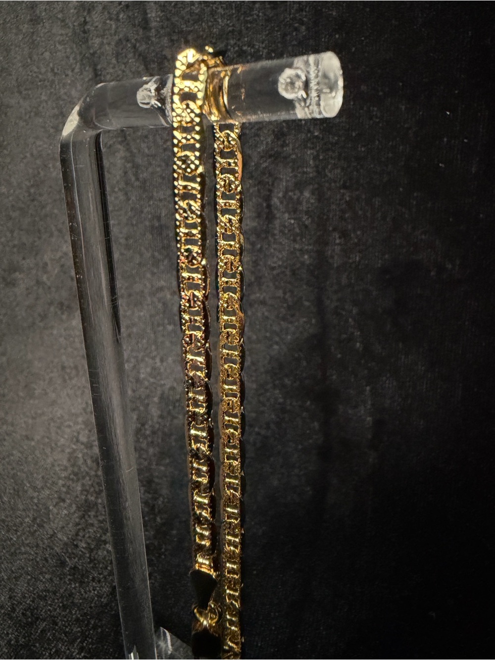 Mariner Diamond Cut 8in 4MM 14K Stamped Premium Finish Bracelet Brand New